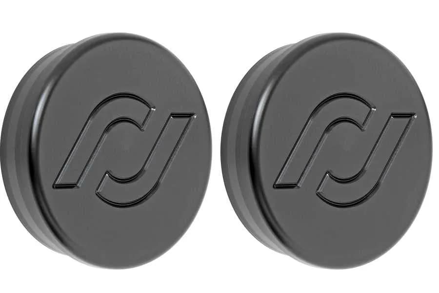 18c Wrangler/20c Gladiator Frame Tube Plugs Frame Front Cnc Machined Black Del