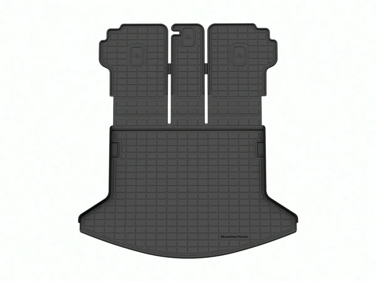 SeatBack Cargo Liner HP; Black; Behind 2nd Row Seating;