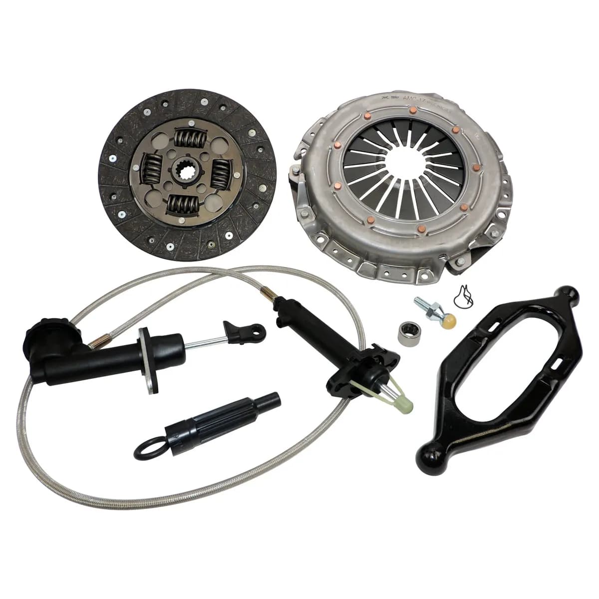 Clutch Master Kit; Steel; Semi-Metallic; Rubber;