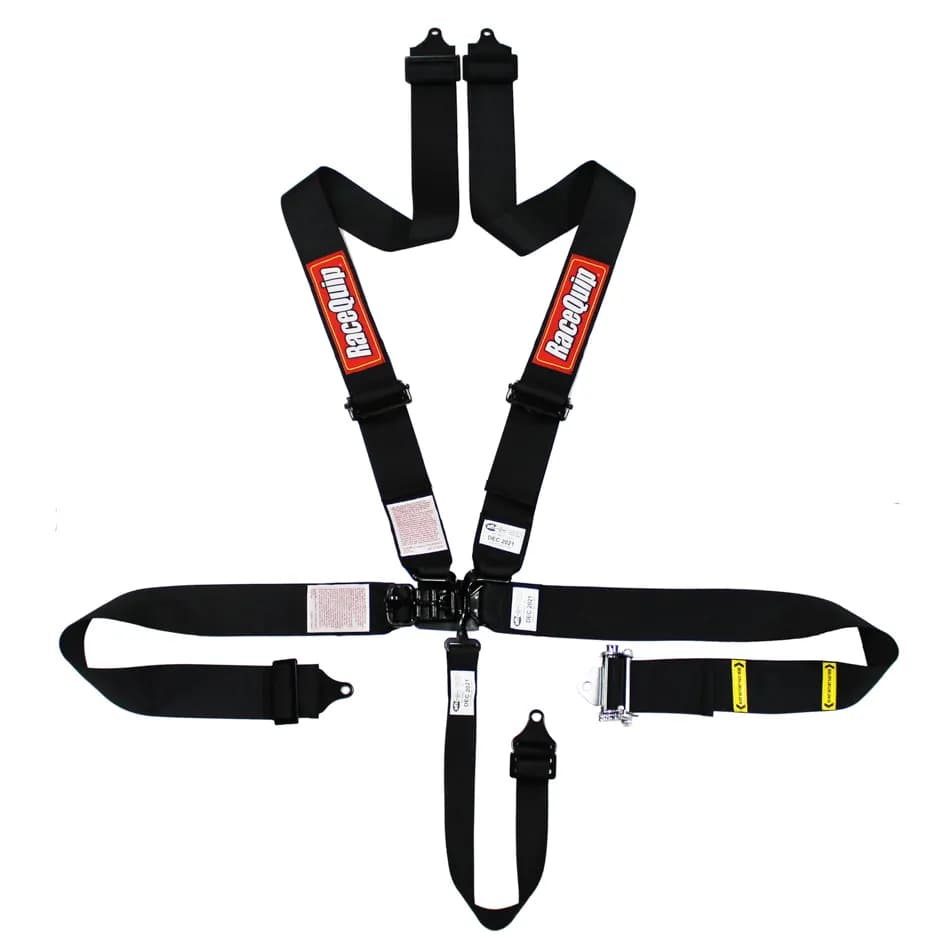l & l 5pt Ratchet Harness Black