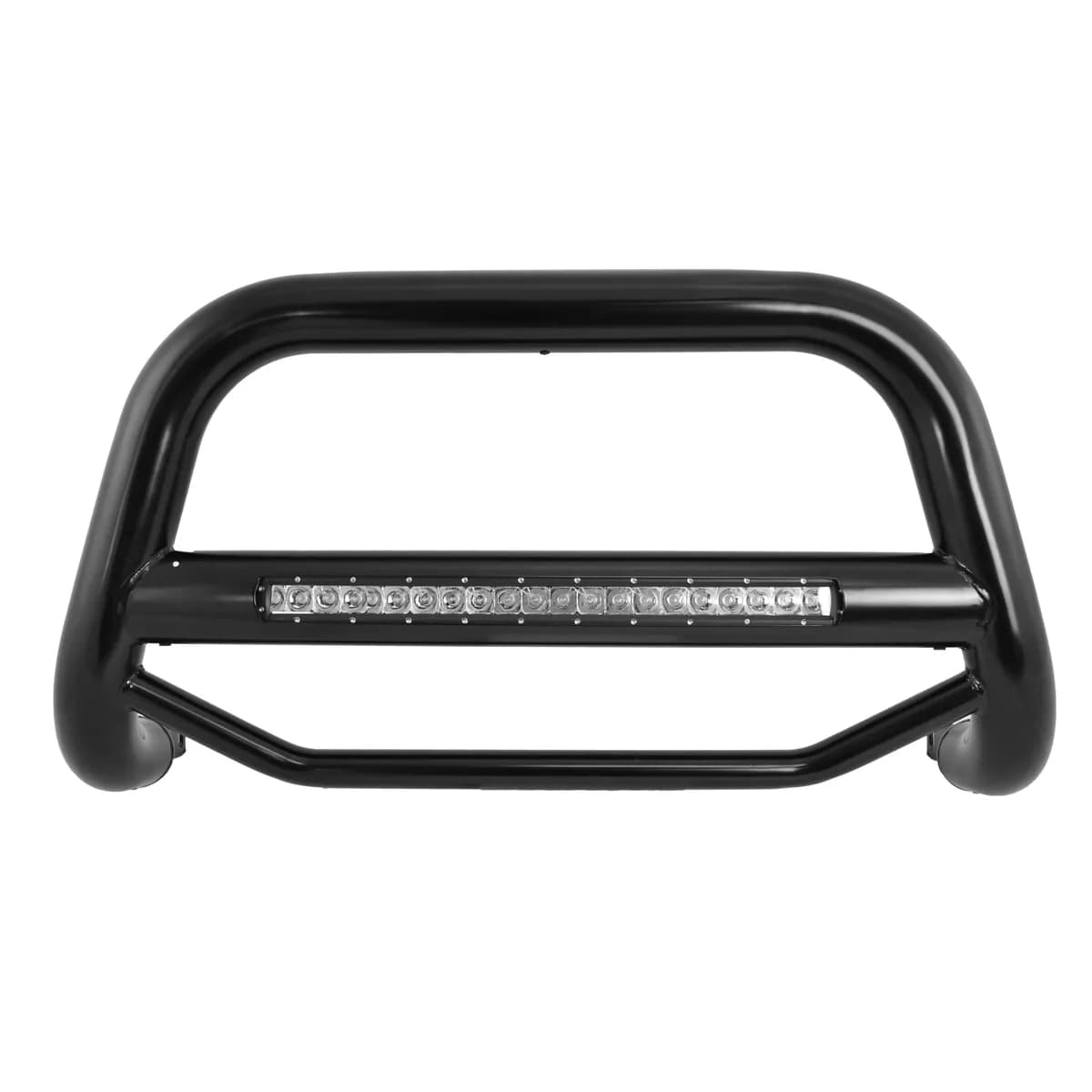 9904 Grand Cherokee Max Beacon Bull Bar no Skid Plate Black