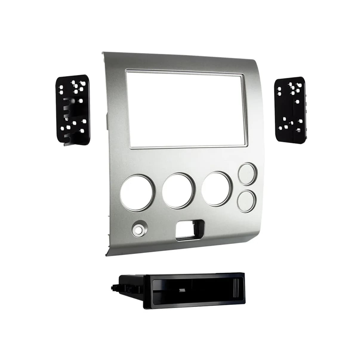 Radio Installation Kit; ISO DIN Radio Provision; w/Pocket And Factory NAV;