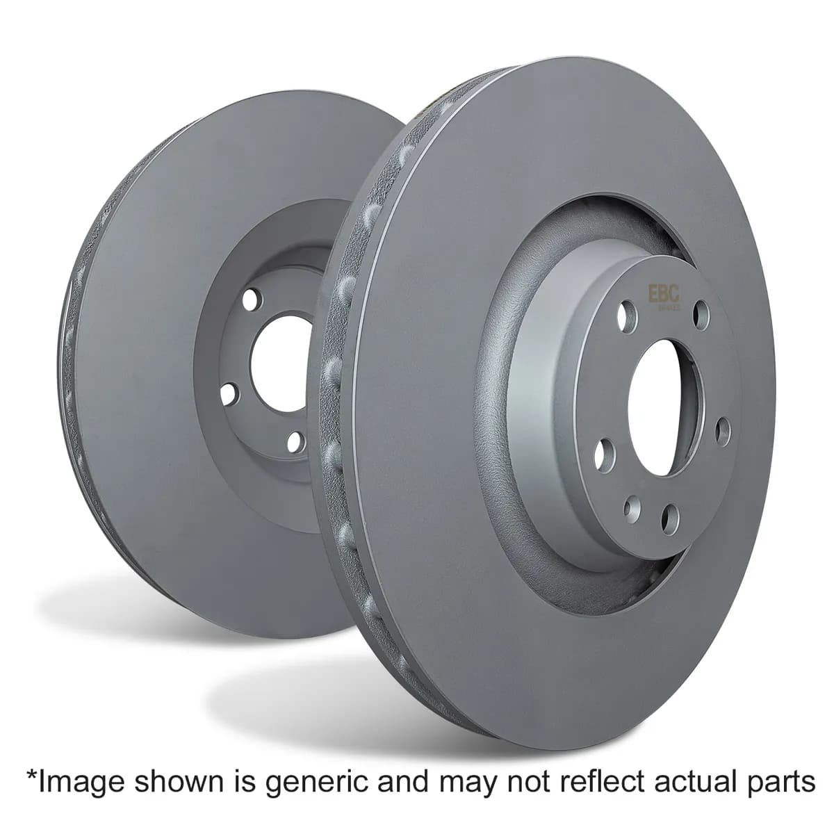 Ultimax OE Style Disc Set; Front; For FMSI Pad No. D2302; Vented; 5 Bolt Holes; 305mm Dia.; 25mm Thick;