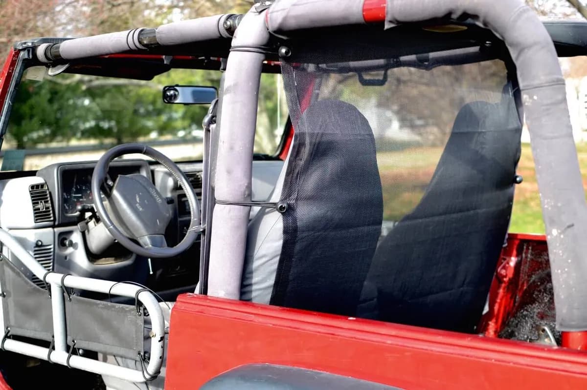 Steinjäger Tops and Covers Wrangler TJ 1997-2006 Fabric Teddy Blue