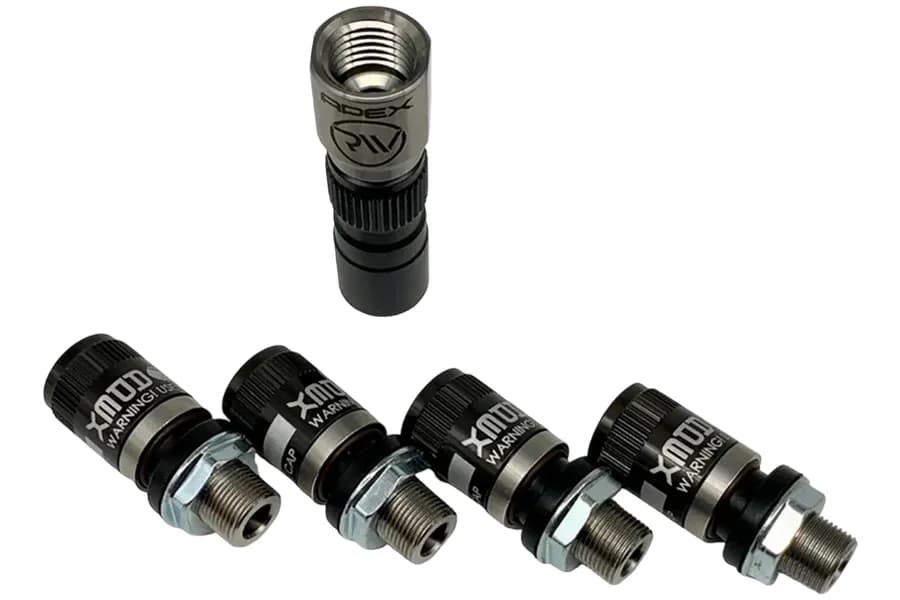 Apex Performance R.I.V. Standard Length Rapid Inflate Valve - Set of 4