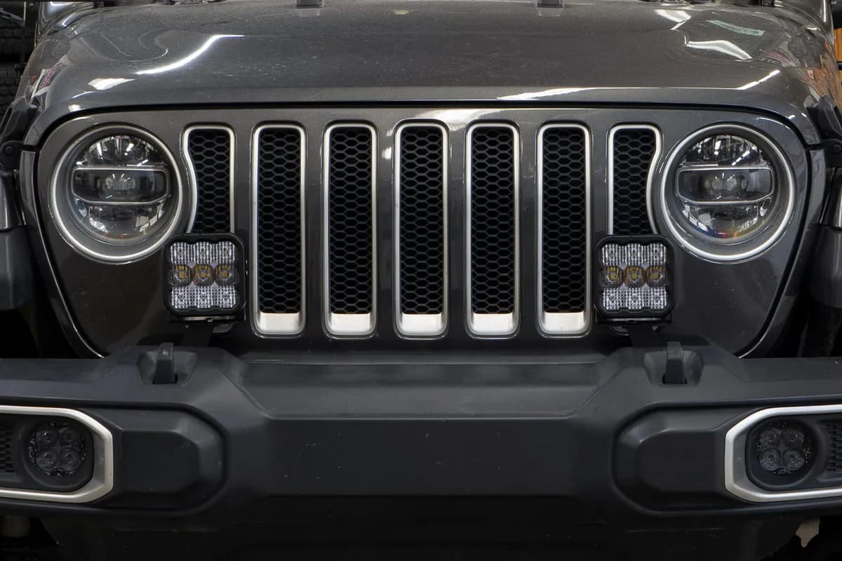 Diode Dynamics - Stage Series Bumper Bracket Kit for 2018+ Jeep JL Wrangler