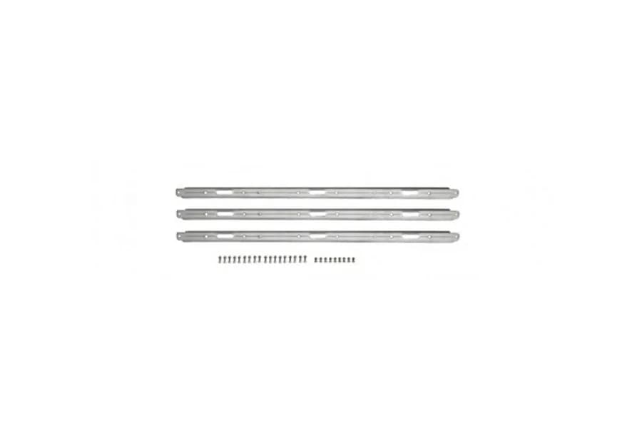 Jeep Gladiator Bed Rack Cross Bars and Install Hardware, BARE
