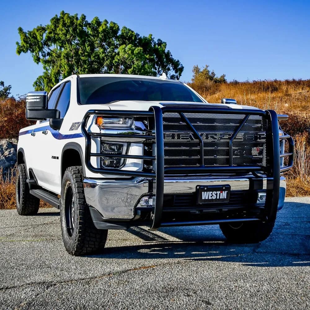 2023 Silverado 2500/3500 Hdx Grille Guard Black