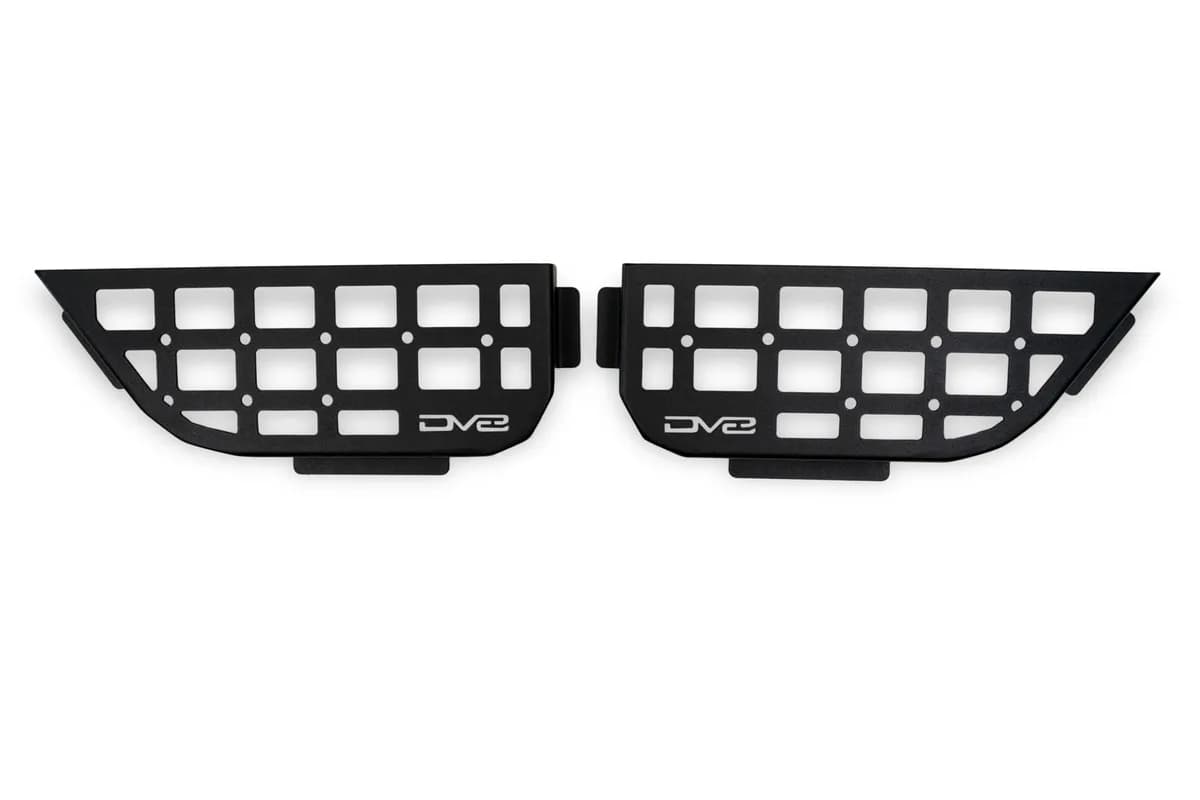 2018-2025 Jeep WranglerJLU Gladiator JT DV8 Offroad Slim Rear Door ONLY Molle Pockets