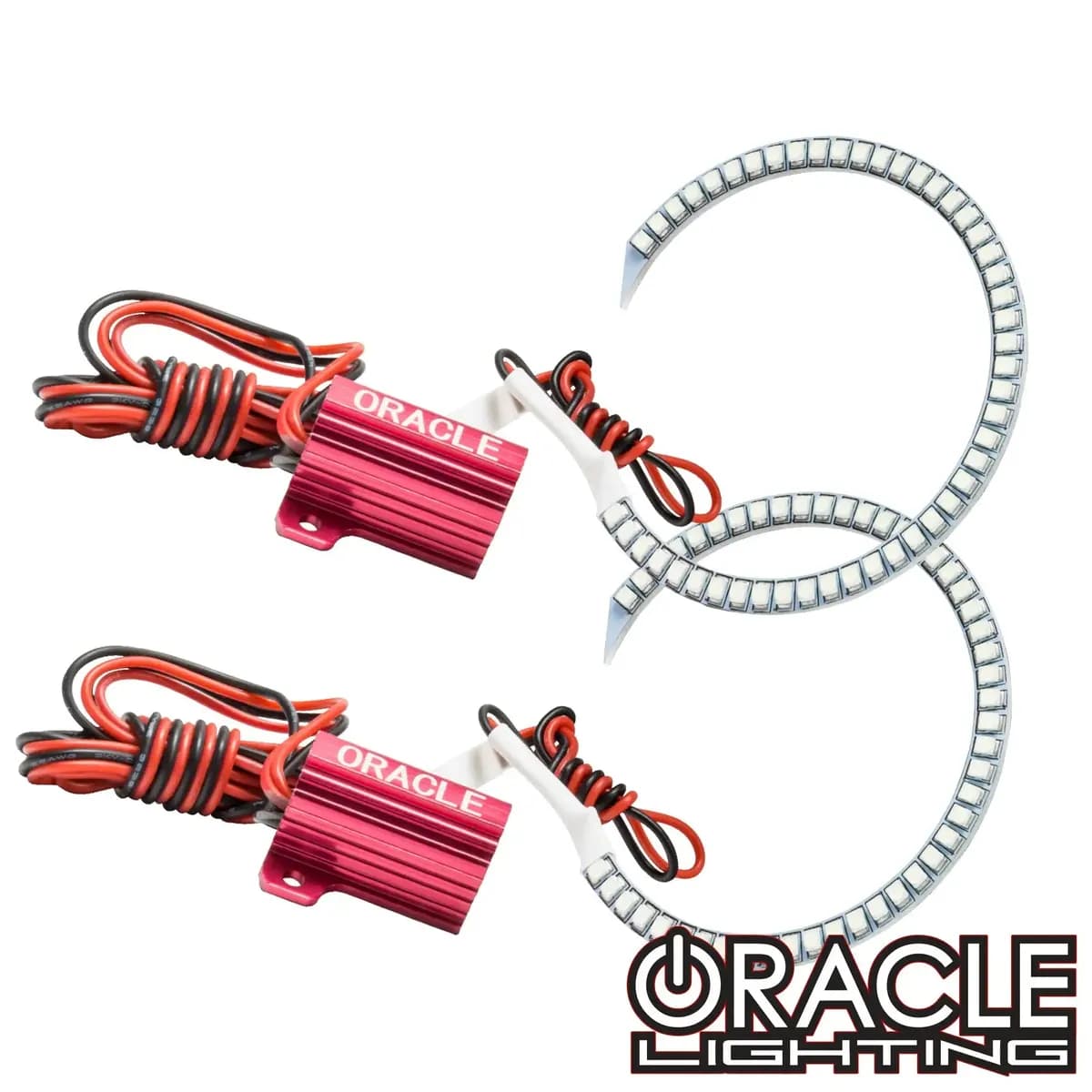 Oracle Lighting 2015-2021 Dodge Charger LED Projector Halo Kit - Smd / Colorshift - W/Simple Controller