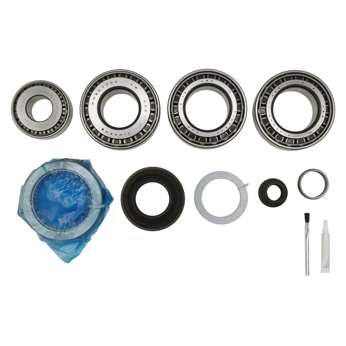 Eaton Master Differential Install Kit; Rear; Ford 10.25 in.; 12 Cover Bolts; 12 Ring Gear Bolts; 35 Axle Spline; 31 Pinion Spline; Standard Rotation;