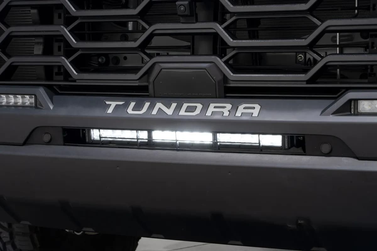 Diode Dynamics - Stealth Bumper Light Bar Kit for 2022+ Toyota Tundra, White Combo