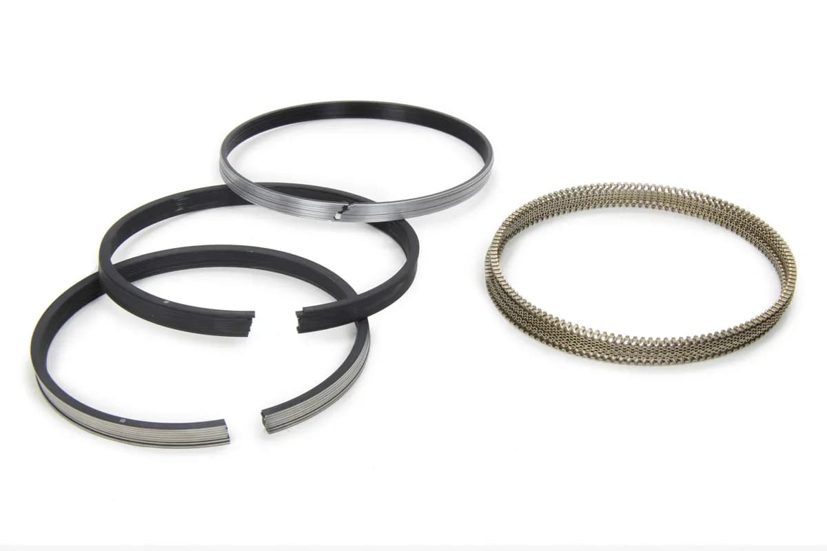 Mahle Motorsport 4065MS-112 Ring (set) - 1.0mm, 1.0mm, 2.0mm Standard Tension +.005 File Fit Rings