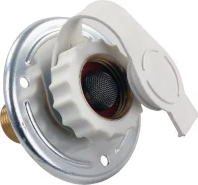 City Water Flange Aluminum Mpt
