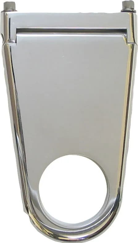 Borgeson - Steering Column Mount - P/N: 911203 - 3 in. Blank style column drop for 2 in. columns. Polished aluminum.