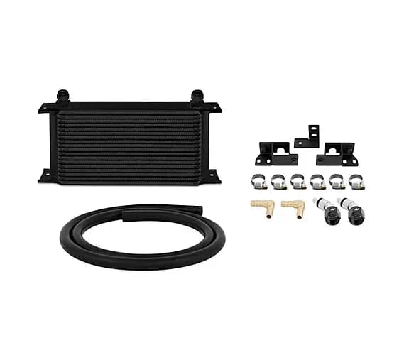 Jeep Wrangler JK Transmission Cooler Kit Black