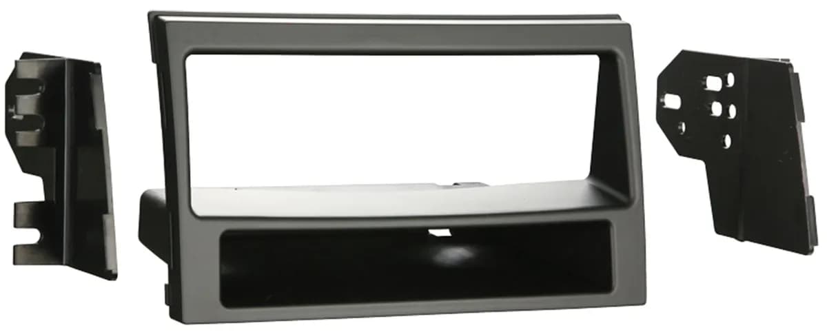 TURBOKits; Radio Installation Kit; Incl. Instructions/Hardware; For Single DIN; Matte Black;