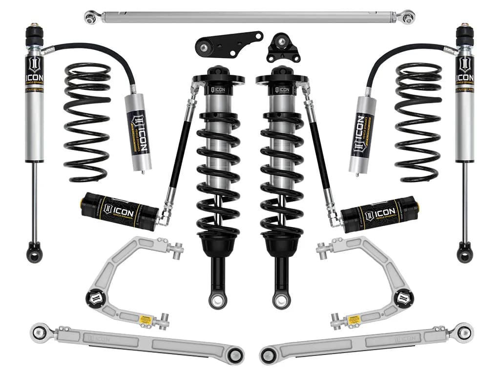 ICON 2024-2025 Toyota Land Cruiser 250 Series, 1.25-3" Lift, Stage 4 Suspension System, Billet