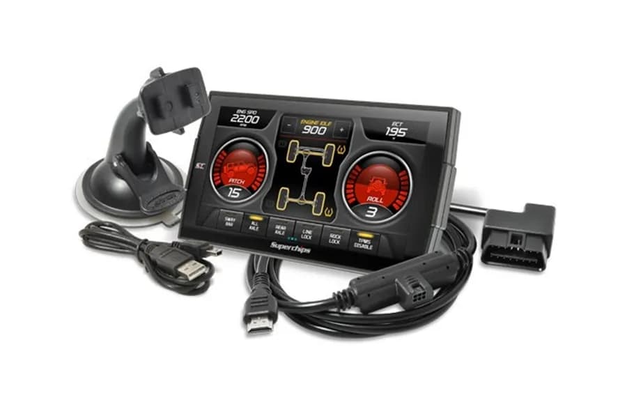 '07-14 Jeep Wrangler Superchips Trail Dash 3 - 42050-3
