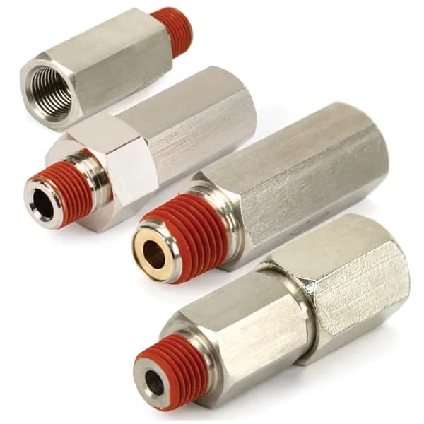 "3/8"" (F) TO 3/8"" (M) Black Nickel Plated Check Valve"