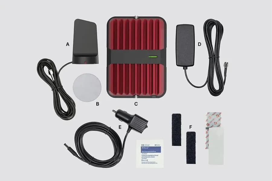 weBoost Drive Reach Cell Phone Booster Kit