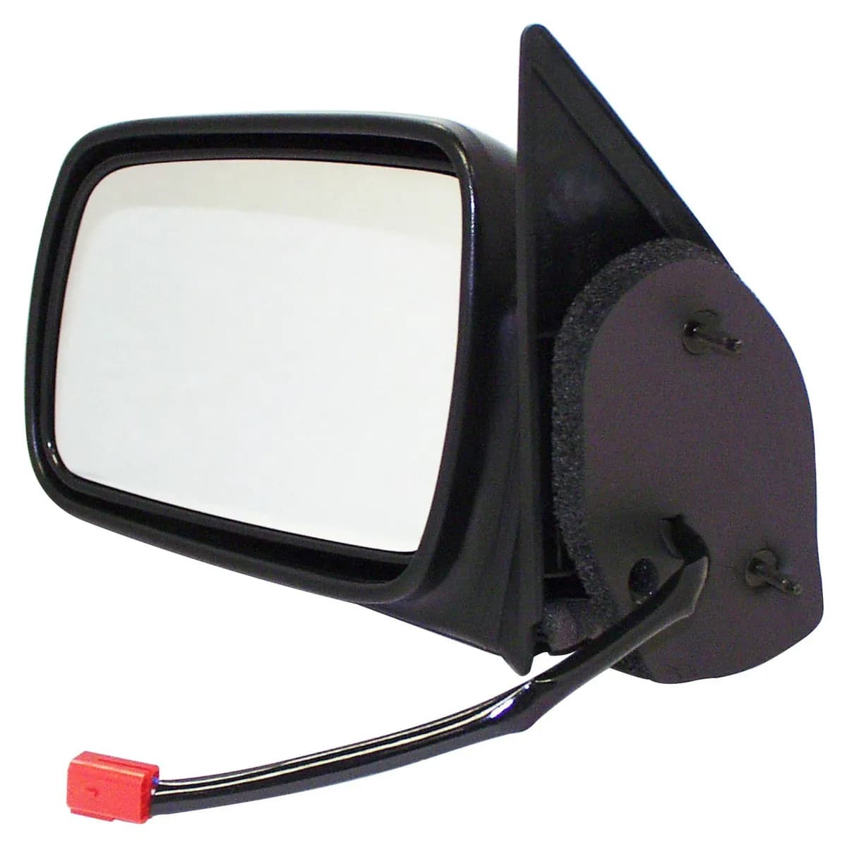 Crown Automotive Jeep Replacement 55154811 Left Power, Non-Heated, Manual Folding Mirror for 93-95 Jeep ZJ Grand Cherokee