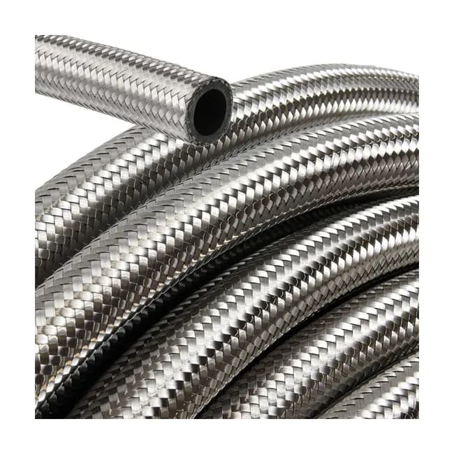 sūsa Stainless Steel Braided Hose, pre-cut lengths
