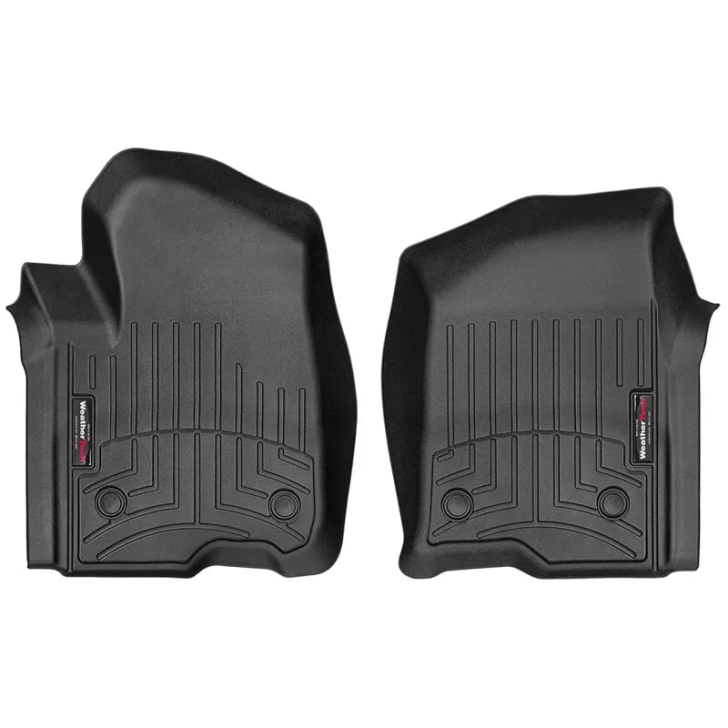 Black Front FloorLiner Silverado 1500 2019 + Crew Cab