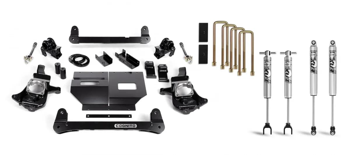 Cognito 4-Inch Standard Lift Kit for 11-19 Silverado Sierra 2500 3500 2WD 4WD