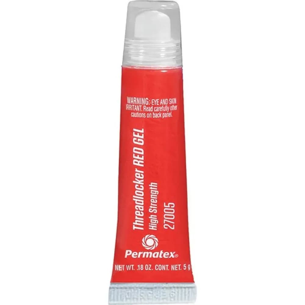 High Strength Threadlocker Red 5g Squeeze Applicator