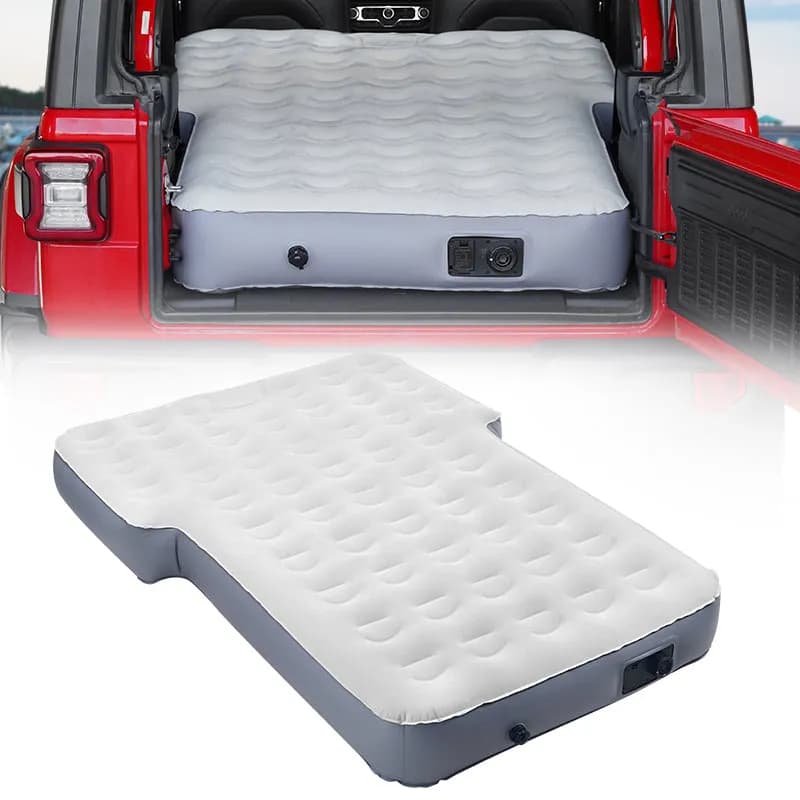Inflatable Air Mattress with Built in Pump for 2018-Later Jeep Wrangler JLÂ 4Â Door
