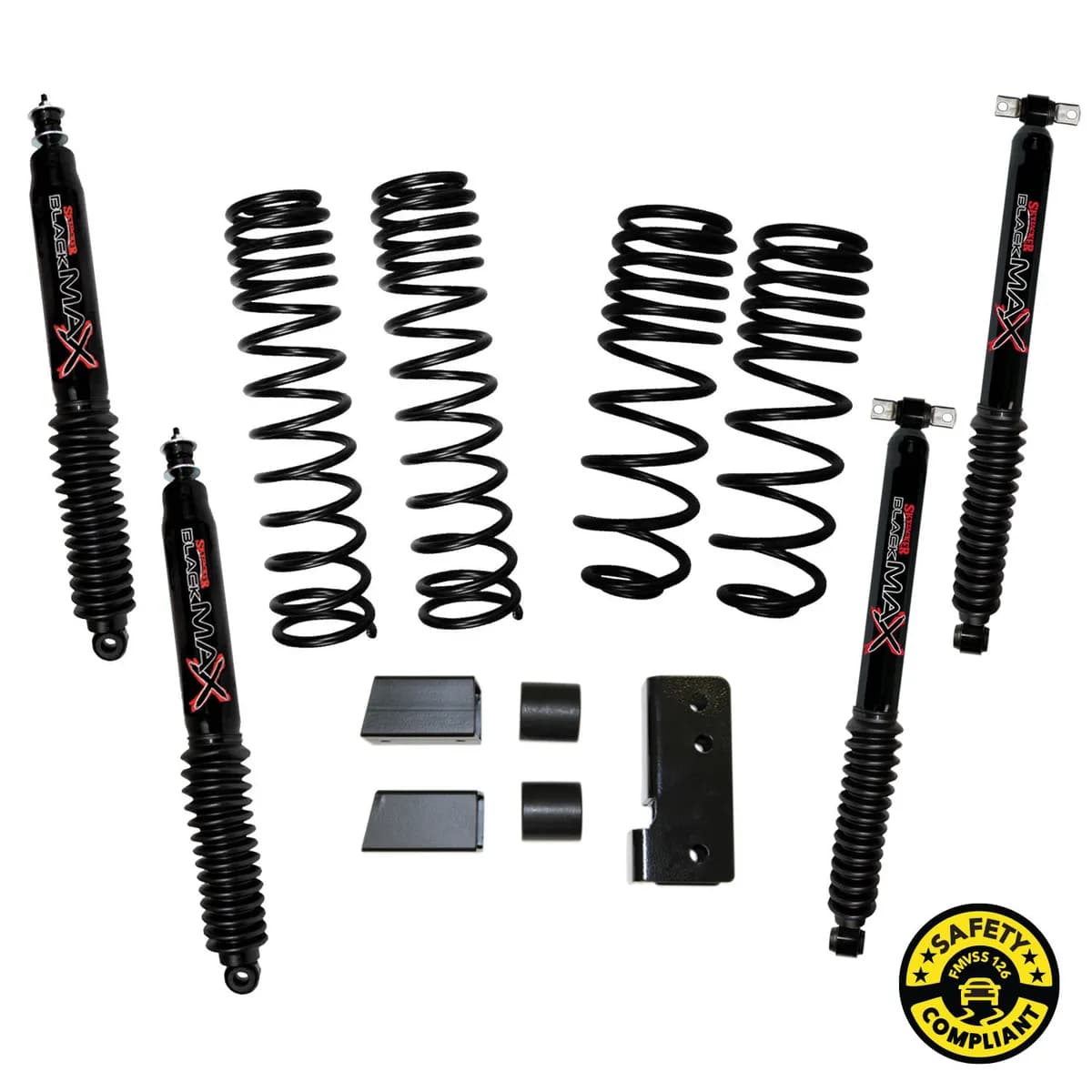 22.5inch Dual Rate Long Travel Lift Kit With Black Max Shocks