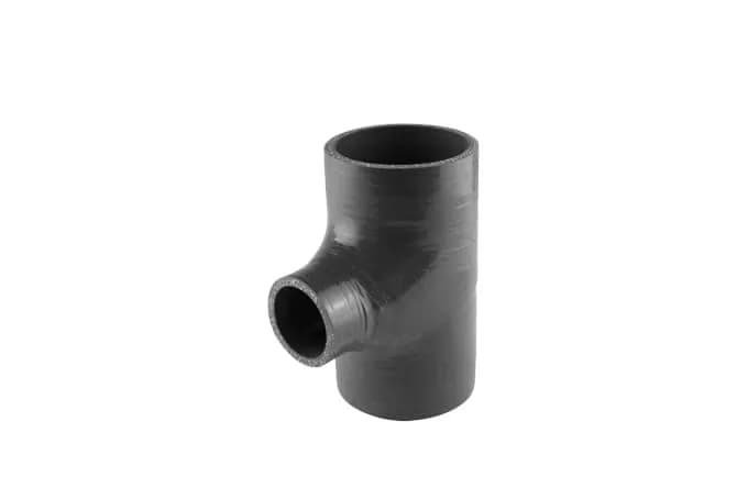 Hose Tee 2.75 ID 1.50 spout - Black