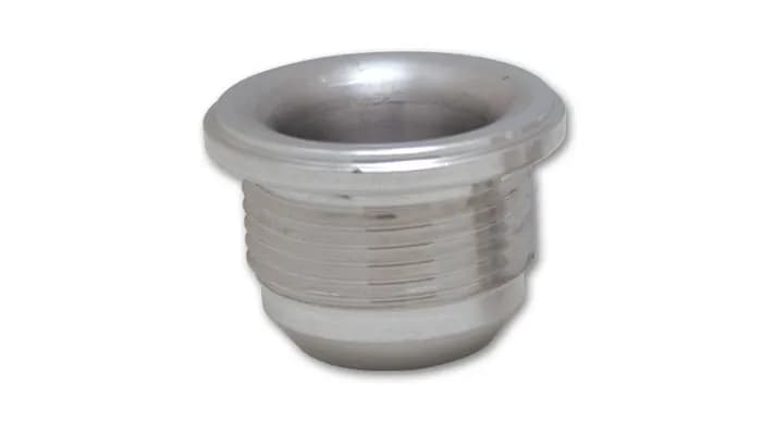 Vibrant Performance - 11256 - Male -20AN Steel Weld Bung (1-5/8-12 SAE Thread; 1-3/4 in. Flange OD)