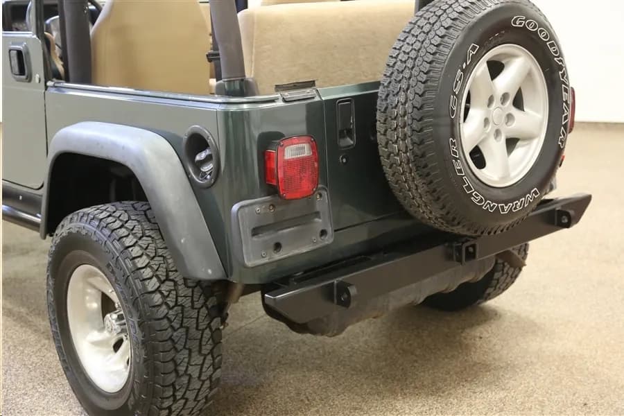 Rock Hard 4x4 Patriot Series Rear Bumper non Tire Carrier - TJ/LJ/YJ/CJ