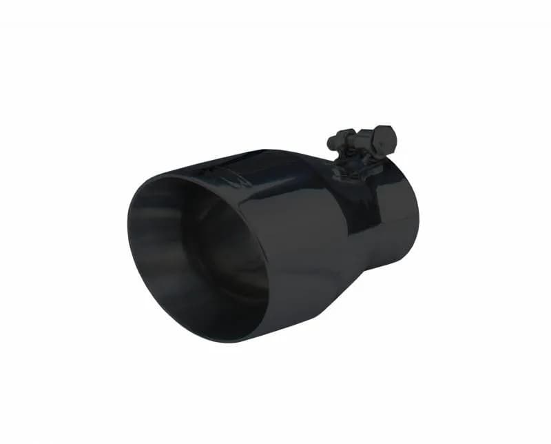 Exhaust Tail Pipe Tip 10-13 Carmaro V6 2.5 in In/4 in Out Black Double Wall Tip Bolt On Hardware Not Incl Black Finish 304 Stainless Steel Pypes Exhaust