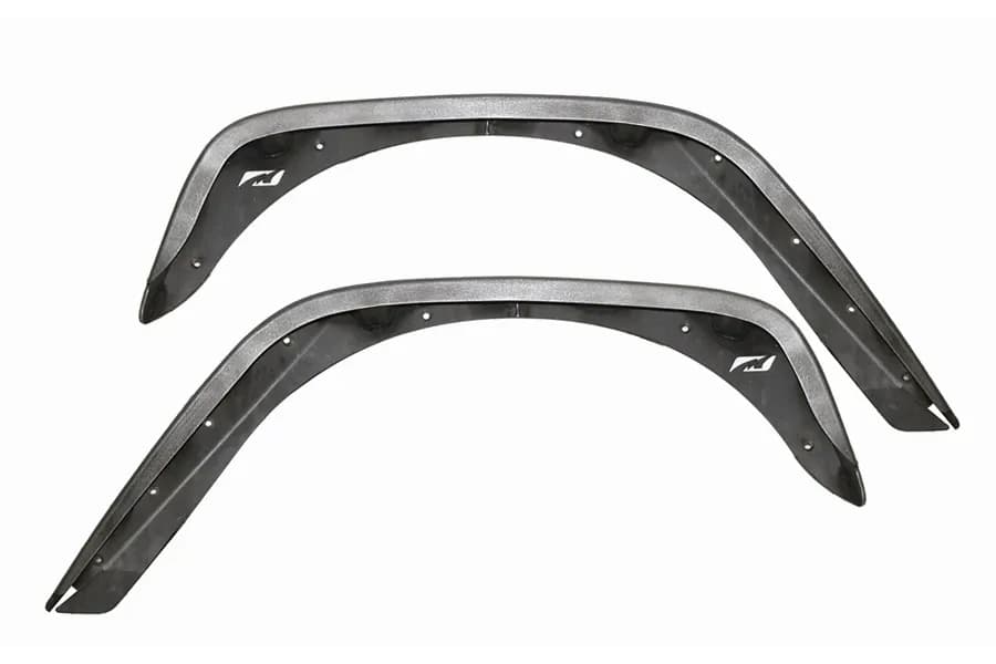 Motobilt Crusher 4in Rear Fender Flares - Bare - JK