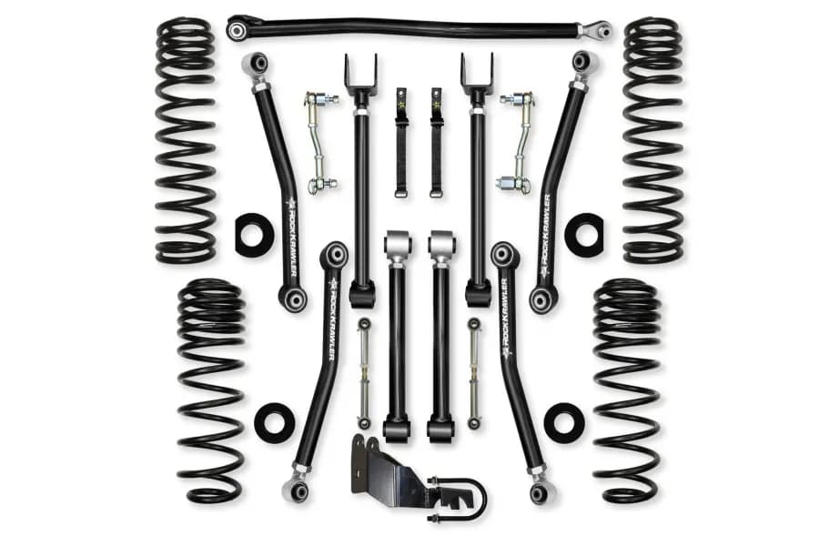Rock Krawler 3.5in Adventure X Mid-arm Lift Kit, No Shocks - JL 4dr