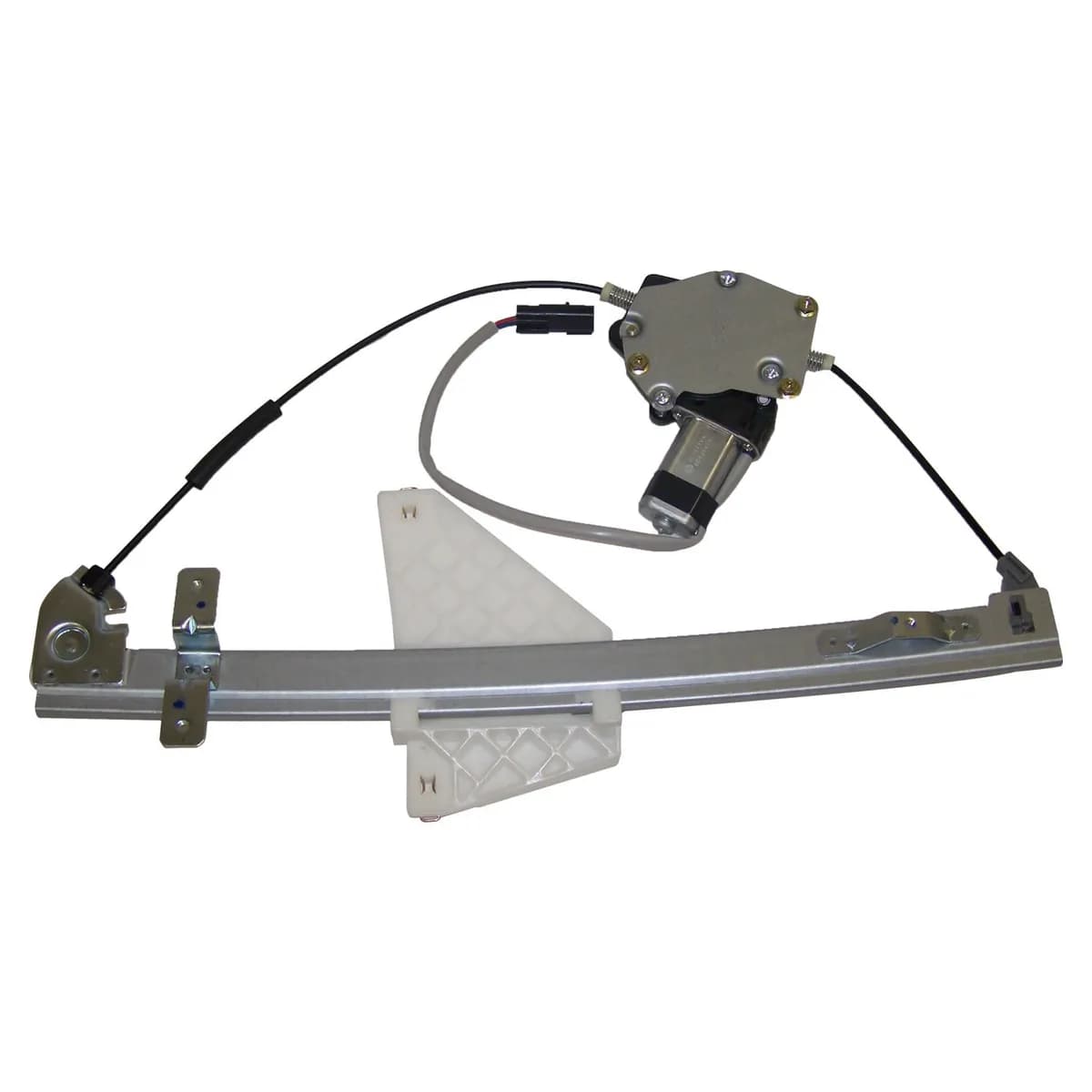 Crown Automotive Jeep Replacement 55363285AC Left Rear Window Regulator for Jeep 01-04 WJ, WG Grand Cherokee, Motor Included