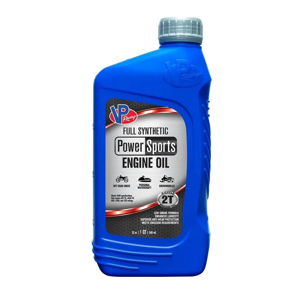 VP Racing Fuels 2944 VP Powersports 2T Semi-Synthetic Engine Oil QT