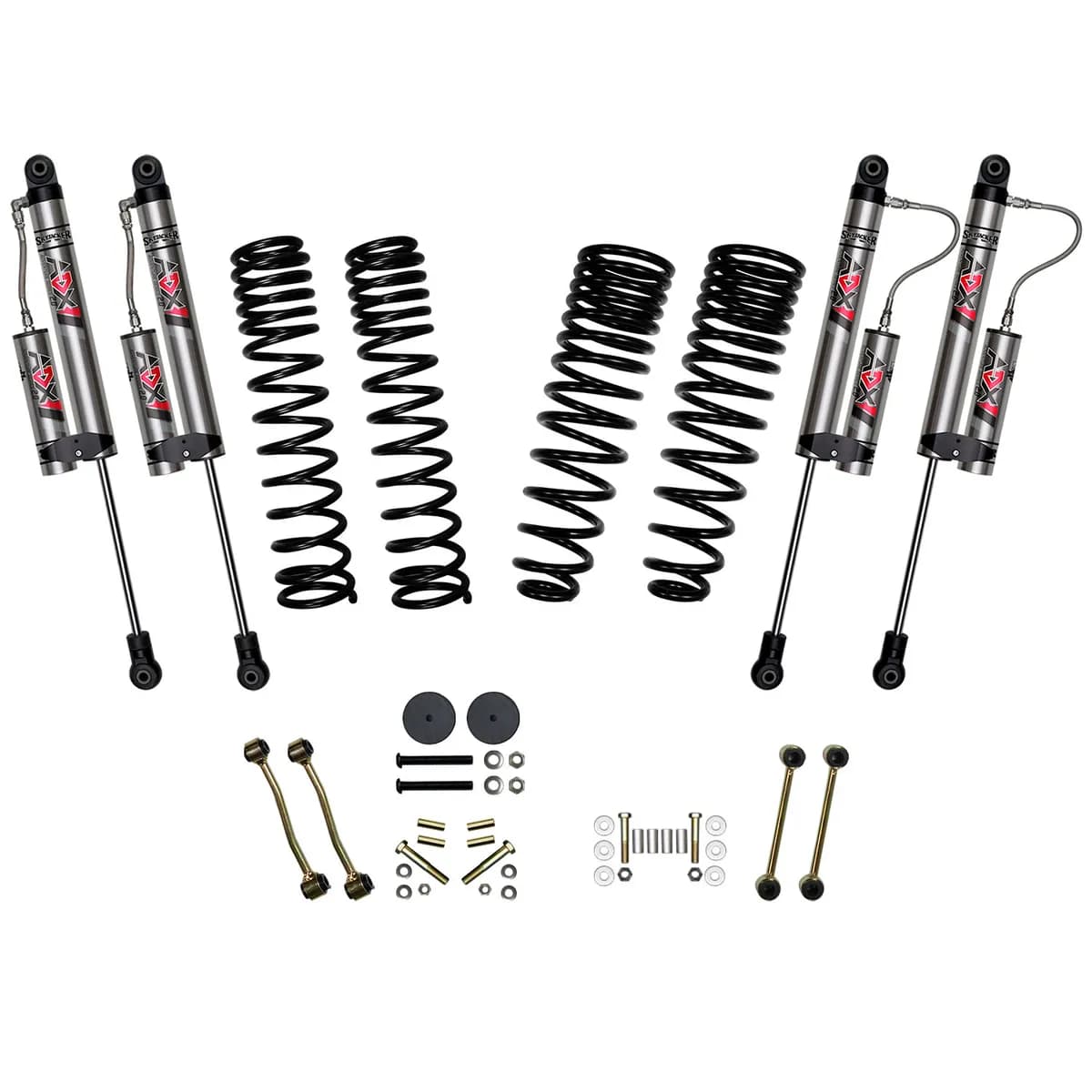 2.5 in. Suspension Lift Kit. Gladiator JT Non-Rubicon. Gas Will Not Fit Diesel Models. Will Not Fit Mojave Models.