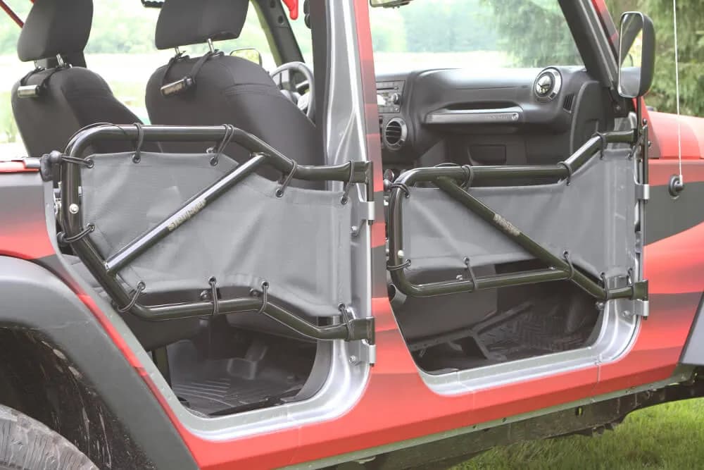 Steinjäger Doors Wrangler JK 2007-2018 Inserts Front and Rear Doors Gray