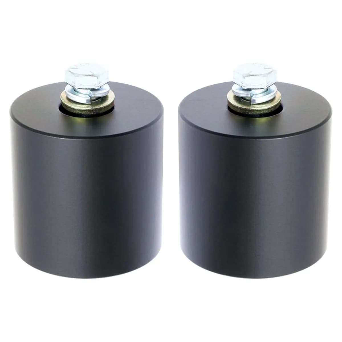 Bump Stop Kit 18-Up Wrangler JL Front Includes Billet Aluminum Spacers Hardware RockJock 4x4