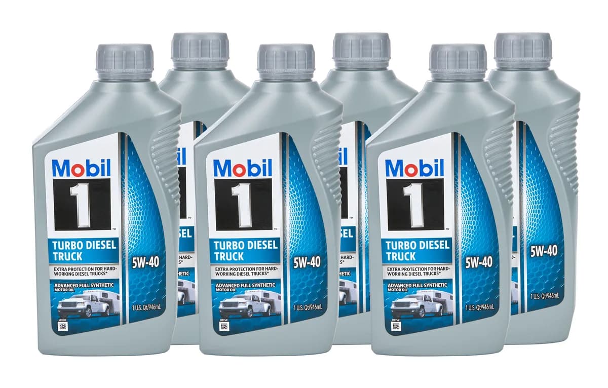 5w40 Turbo Diesel Oil Case 6x1 Qt Bottles