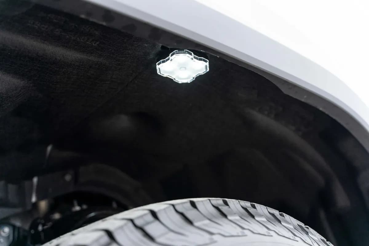 Diode Dynamics Stage Series Single-Color LED Rock Light w/ M8 - White Diffused Pattern, 2-pack