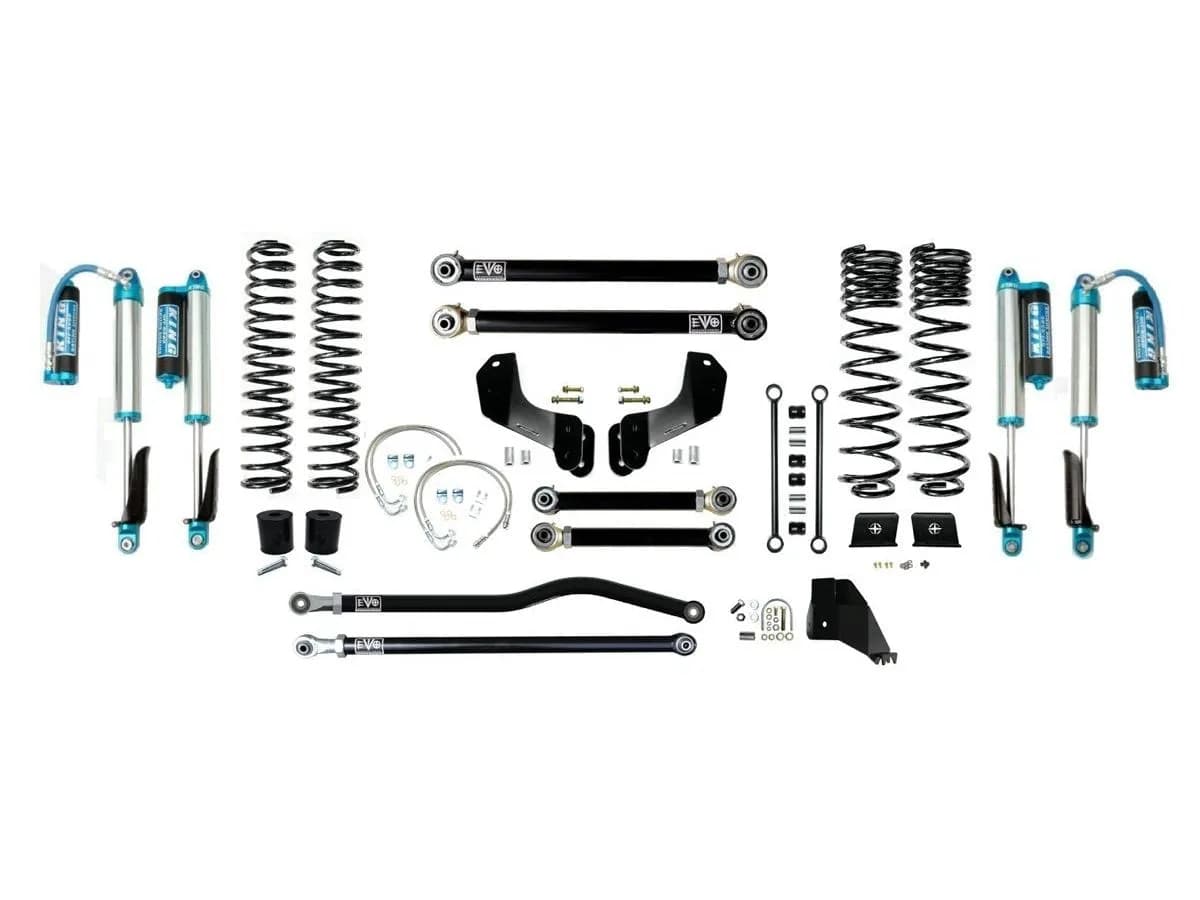 Jeep Gladiator JT Heavy Duty 4.5 Enforcer Overland Lift Stage 4 Plus w EVO Spec 2.5 King Shocks