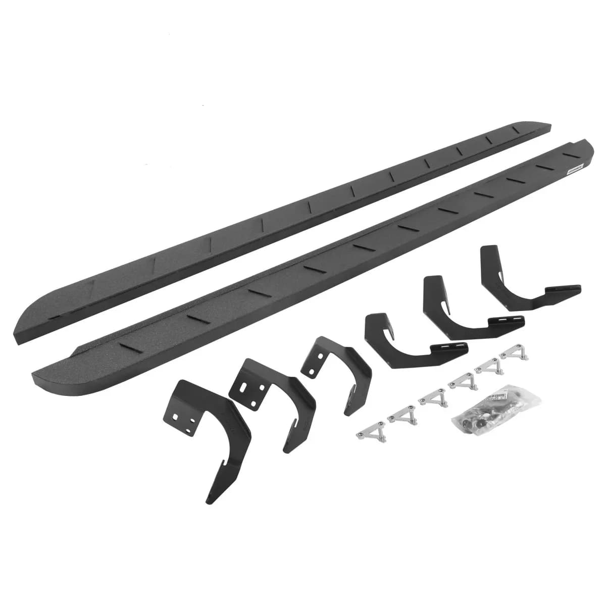 2019-2019 Chevrolet Silverado 1500 LD Classic RB10 Slim Running boards - Complete Kit RB10 Slim Running board + Brackets