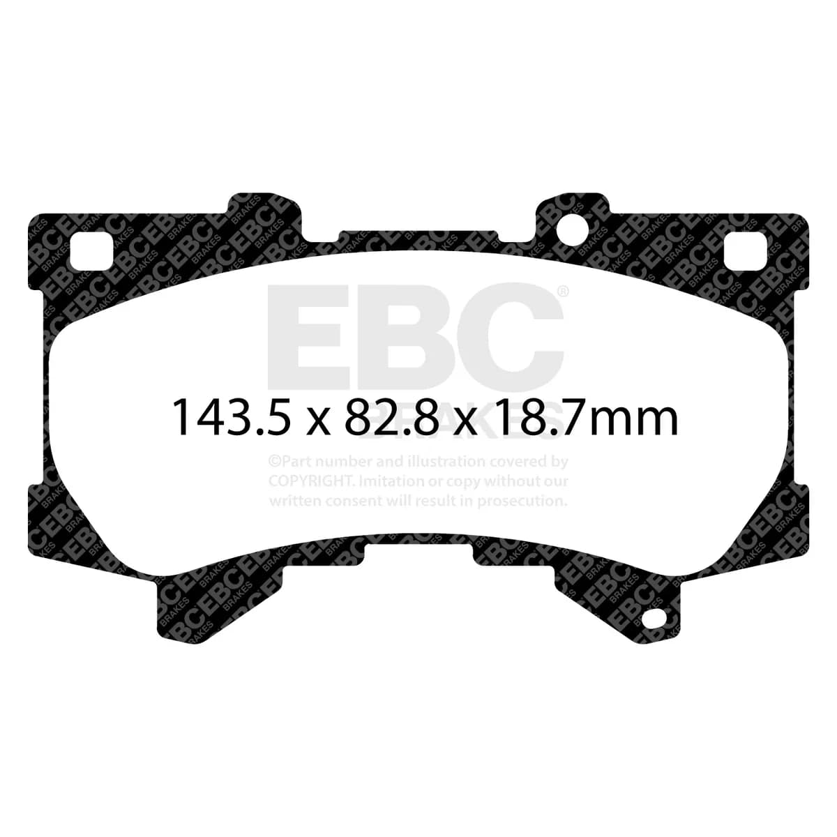 S2 Kits Greenstuff 6000 and USR Rotors; Front; FMSI Pad No. D2442; 354mm Dia.; 31mm Thick;