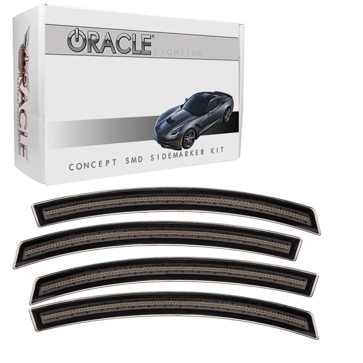2014-2019 Chevrolet C7 Corvette LED Sidemarker Set - Plug & Play | Bridgelux SMD - Tinted