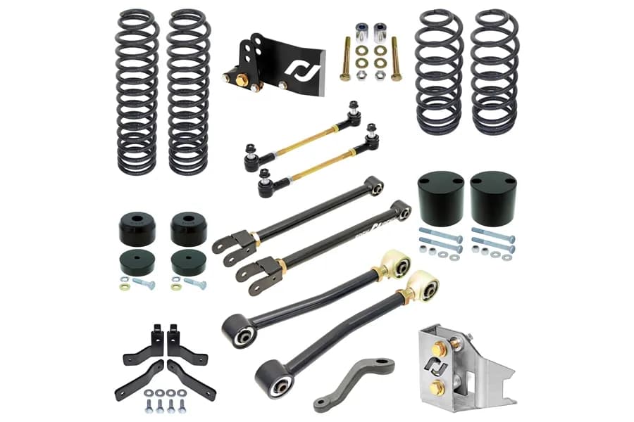Sport Edition Johnny Joint Suspension System for JK Wrangler Unlimited (4-door) 4 Inch lift RockJock 4X4